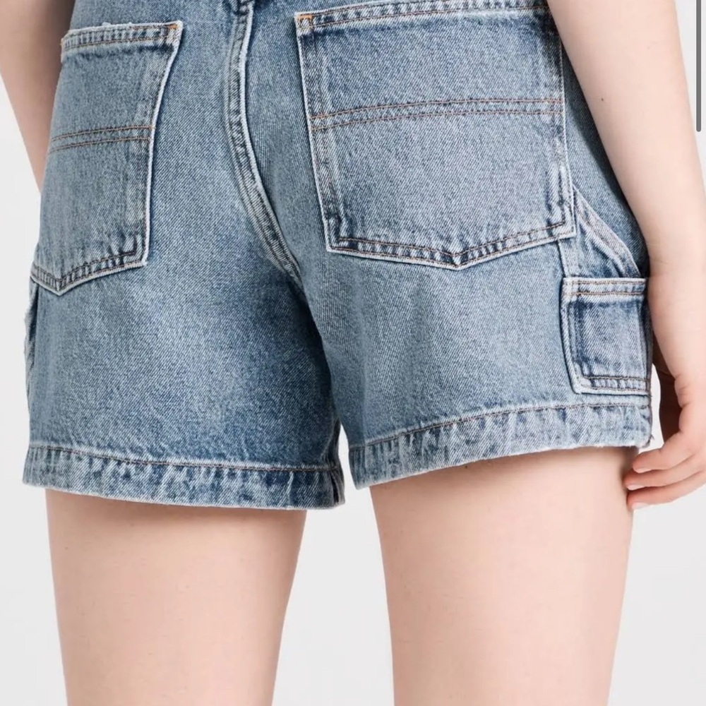 Agolde Blue Jean Shorts